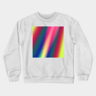 blue green red yellow  texture abstract design Crewneck Sweatshirt